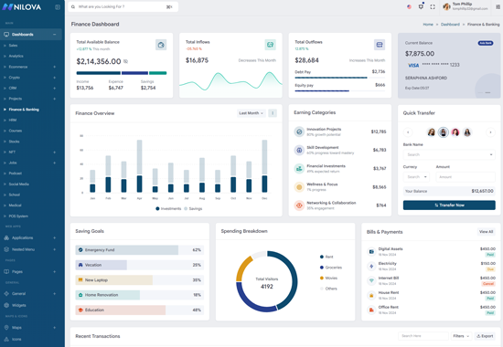 Light Theme Layout