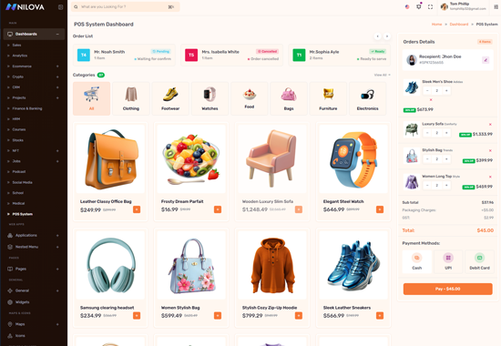 Light Theme Layout