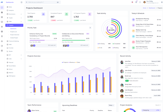 Light Theme Layout