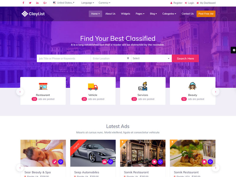 Light Theme Screenshot